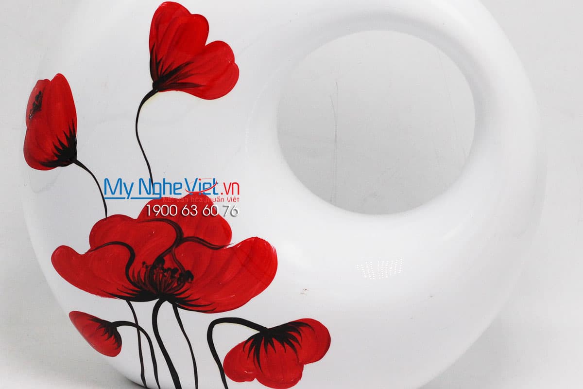 Elegant Handcrafted Lacquer Vase | Traditional Vietnamese Milled Lacquer
