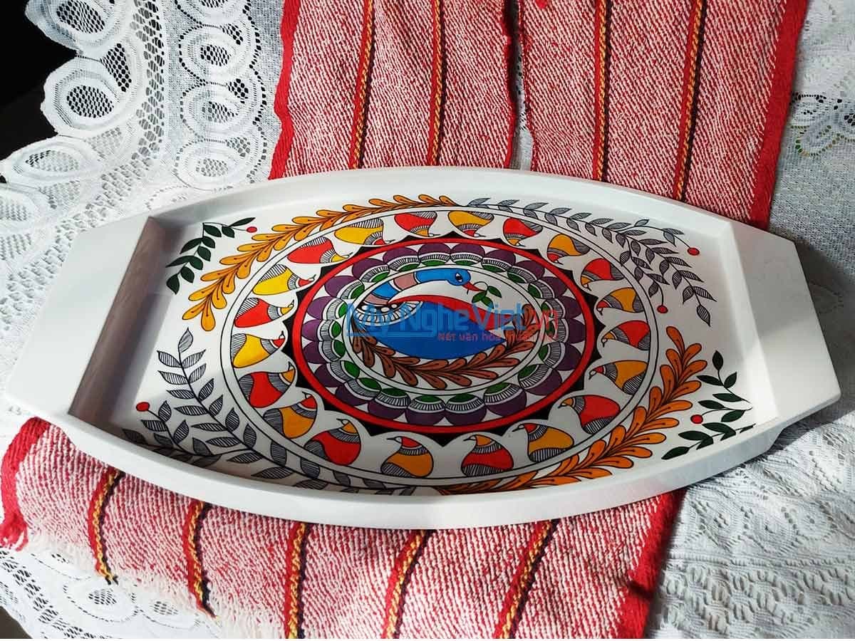Exquisite Handcrafted Lacquer Tray | Timeless Durable Heritage Finish